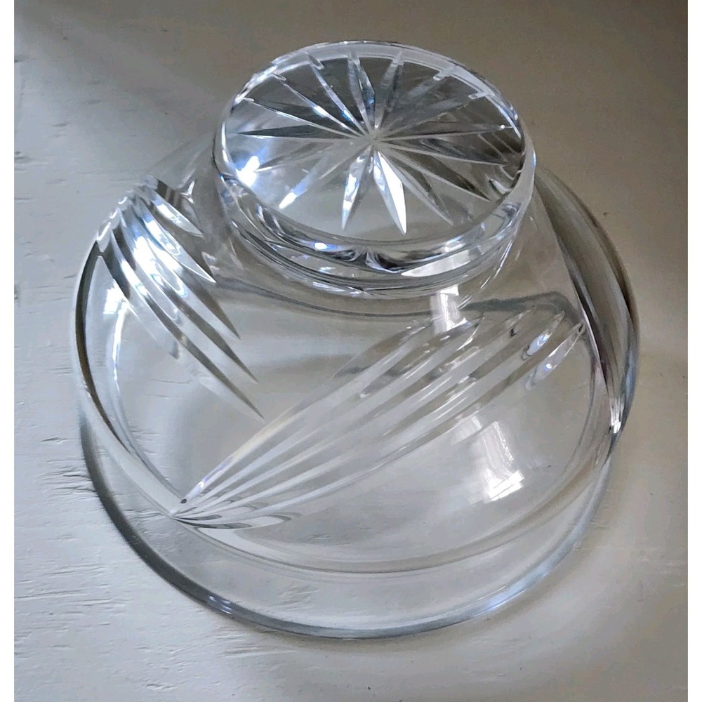 Montruex 24% Lead Crystal Footed Bowl with Stand  5.5"H, 8 1/8" W - Picture 11 of 11